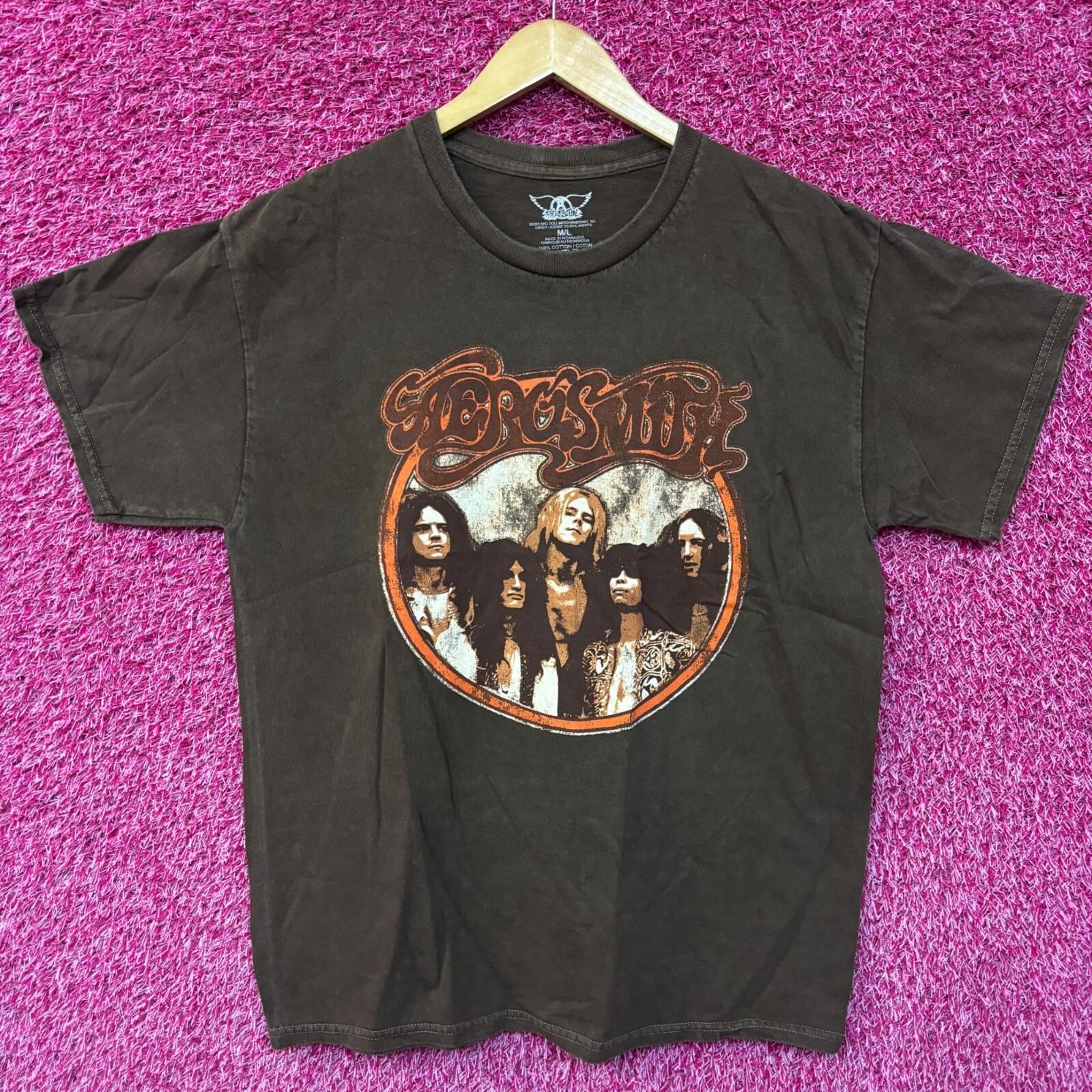 Aerosmith Portrait rock Tshirt size ML S