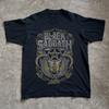 Rare! Black Sabbath T-shirt, Unisex Black Cotton T-shirt, Size S-5XL Unisex T-Shirt