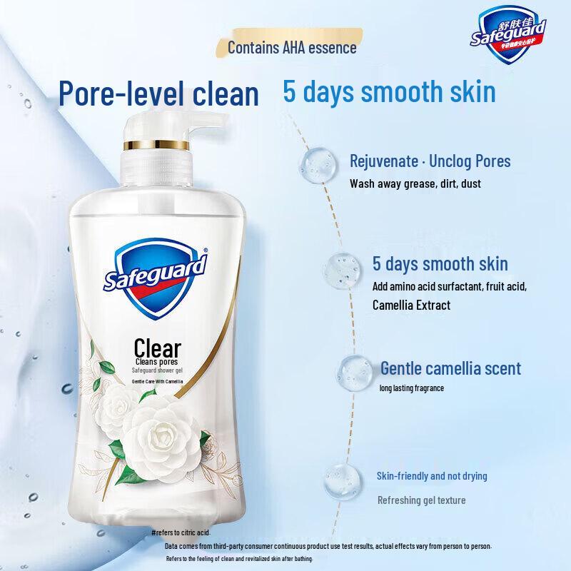 Safeguard Gentle Care Camellia Scent Body Wash, 570g