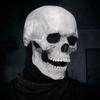 Halloween Mask Movable Jaw Full Head Skull Mask Halloween Decoration Horror Scary Mask Cosplay Party Decor Skull Helmet