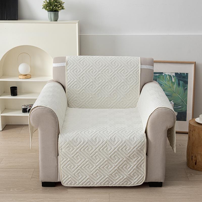 1pc Solid Color Sofa Cover Four Seasons Universal Pet Friendly Quilting Sofa Cover Sofa Cushion for Living Room Sofa Towel Cover