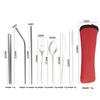 Stainless Steel Tableware Set of Knives, Forks and Spoons, Spoons and Chopsticks, Student Outdoor Portable Tableware Set