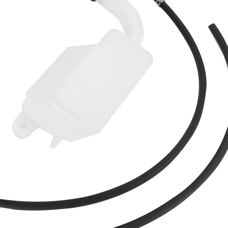 ATV Coolant Radiator Reservoir Tank Expansion Tank Accessories Repair Parts Coolant Bottle with Oil Hose for Ltz400