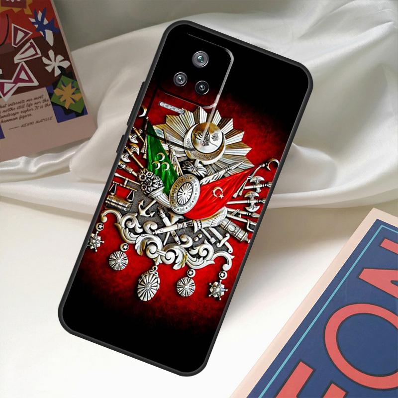 Ottoman Empire Coat Of Arms Case For POCO X6 Pro M6 X5 X3 M5s F3 F5 Xiaomi 14 Ultra 13 12 Lite 11T 12T 13T Pro Coque