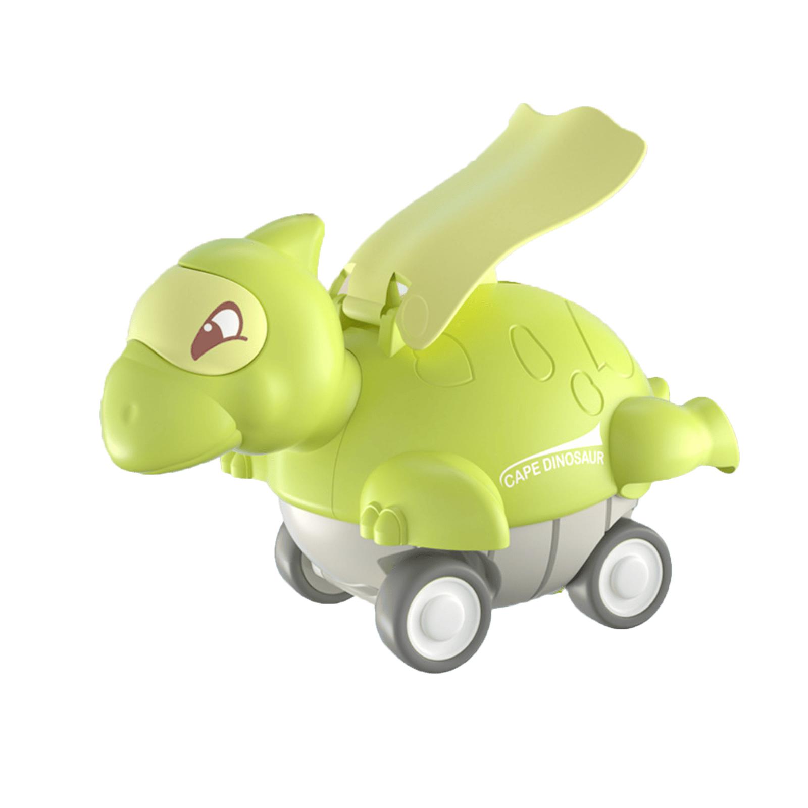 

Kids Push Button Toy Car, Baby Dinosaur Sliding Car, Decompression Car Toy