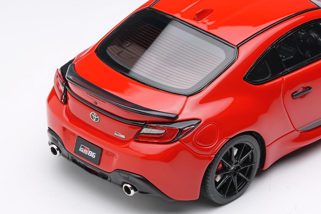 Makeup EIDOLON Toyota GR86 40. výročí Limited 2023 Spark Red Hotový produkt 1/43