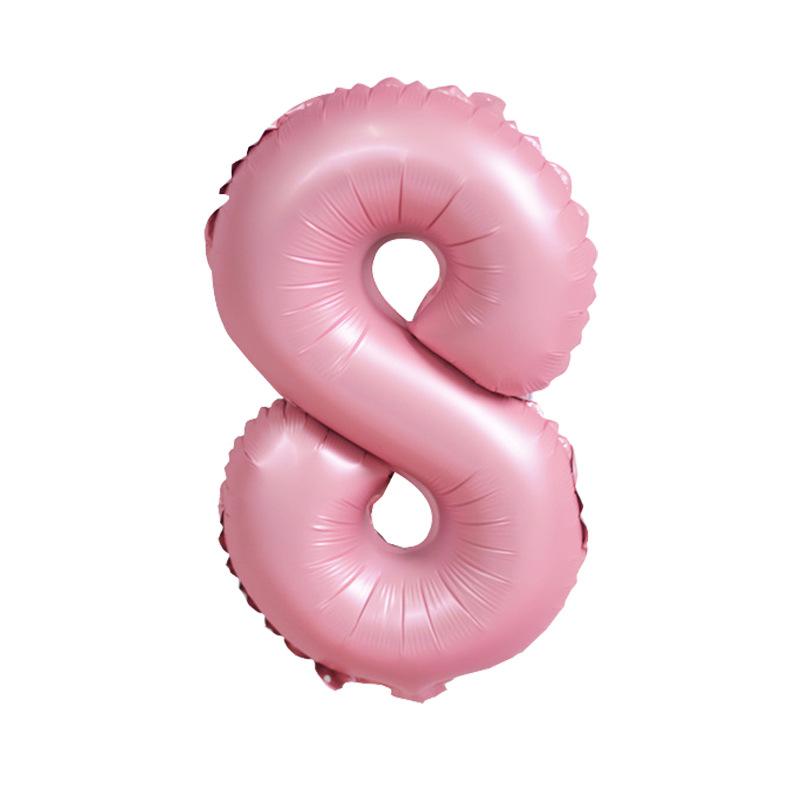 32 Inch Digital Balloon Rose Red Digital Caramel Color Medium Digital Helium Balloon Can Float