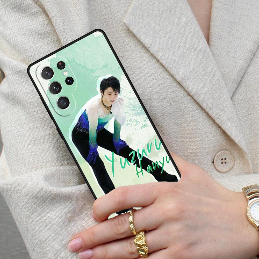 Japanese Skating Prince Yuzuru Hanyu Cell Phone Case for Samsung Galaxy S26 Ultra S25 S24 S23 S22 S21 S20 Note10 Cover