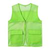 Vlastní logo Prodyšná síťovaná reflexní vesta pro veřejné služby a dobrovolnické aktivity