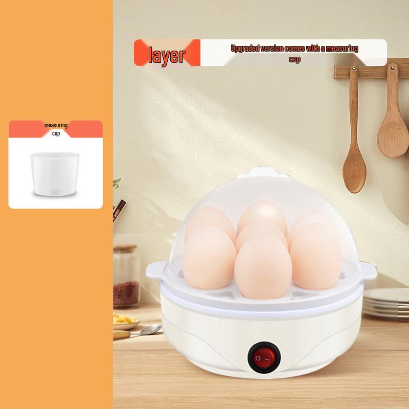 

Automatic Egg Boiler & Steamer for 1-Person - Multi-Function Breakfast Machine 1000+ Units