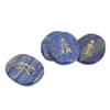 4Pcs Reiki Symbols Stones Smoother Surfaces Engraved Reiki Stones for Home Decoration Meditation