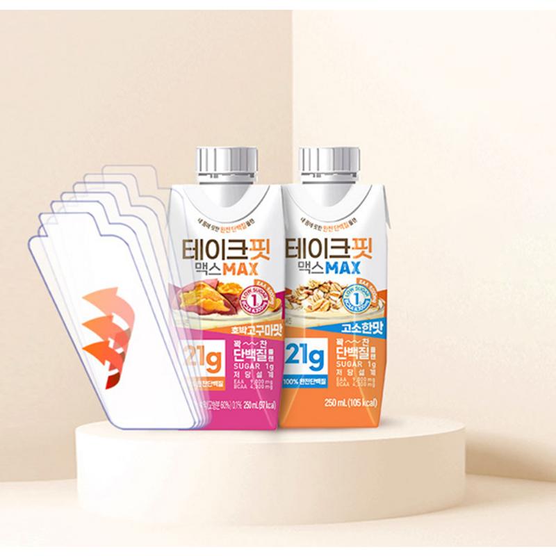 Takefit Max savory drink mix, 250ml, 12 units