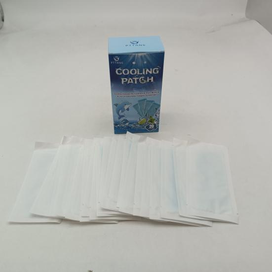 20 Cooling Patches for Fever Relief And Headache Soothing Long-Lasting 8-Hour Cooling Gel Patch Skin-Friendly Breathable Soft Patch for Kids And