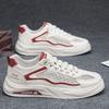 Board Shoes Student Little White Shoes Men's Summer Breathable Big Net Hollow Men's Shoes 2025 New Casual Sports Shoes Youth