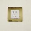 4pcs 15X15cm Switch Sticker Home Decor Wall Stickers Decor Living Room Mirror Style Photo Frame For Home Wall Decoration