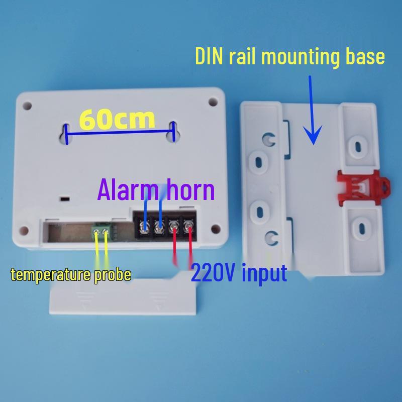 HS-658 Pet High/Low Temp Alarm for Breeding/Incubation, Over-temp Detector.