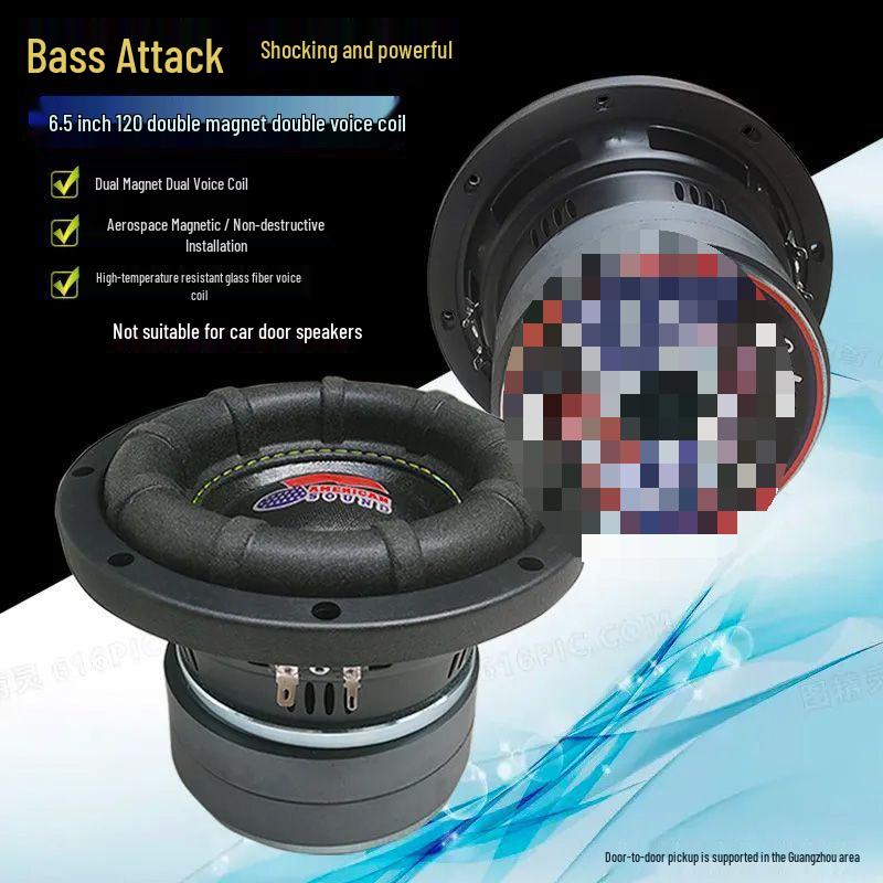 6.5-Inch Long-Stroke Subwoofer Speaker with Super Bass