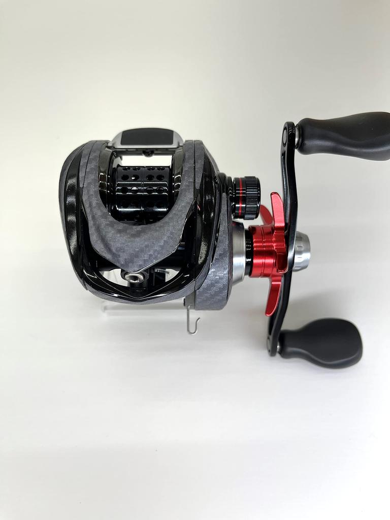 CUSTOM YOROI Custom Decal for 20 23 and Goliath Baitcasting Scratch Protection SEAT.JP Gravius, Gravius, Reels, (Silver, Left-Handed)