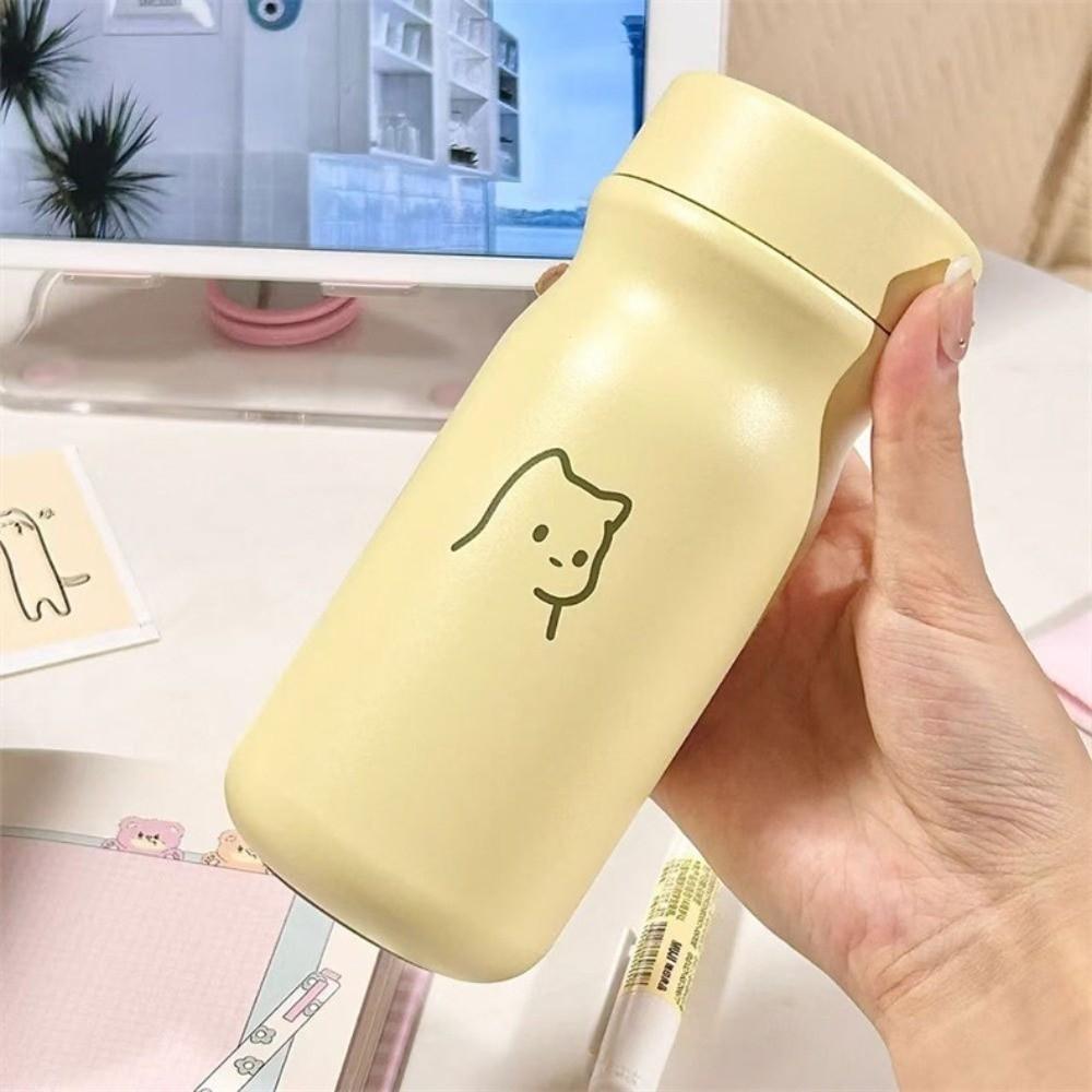 Cartoon Mini Pocket Mug 320ml Vacuum Insulated Cup Drinkware Direct Drinking Mug  Daily Drinking