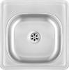 Steel Sink 1-Bowl Satin Steel Zmu 0100