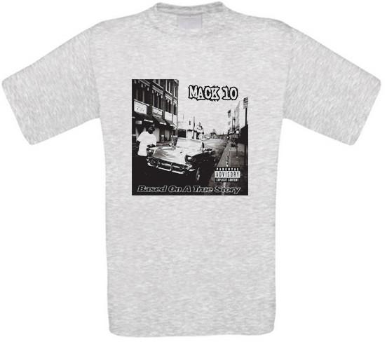 Mack 10 Based on A True Story Westside Connection Rap Hip Hop T-Shirt S