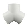 100mm T/Y Connector Duct Connector Quick Ventilation Tube Joint Coupler 3 Ways Splitter Pvc Extractor Fan Ventilation Fittings