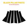 NEW Window Pillar Posts Molding Cover Black Door Trims For 2012-2016 Honda CR-V