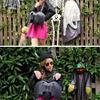 Zaino in Pizzo Trendy ad Ali di Pipistrello Rucksack in PU Daypack Gotico per Shopping e Appuntamenti