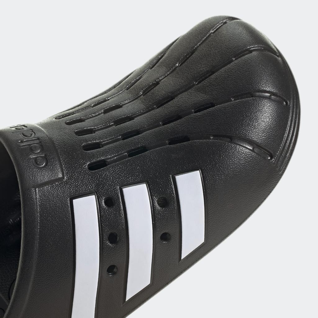 Sportsandalen Adilette Clog LEQ20 Core Black cm [Adidas] Schwarz/Fußweiß/Core (GZ5886) 26.5