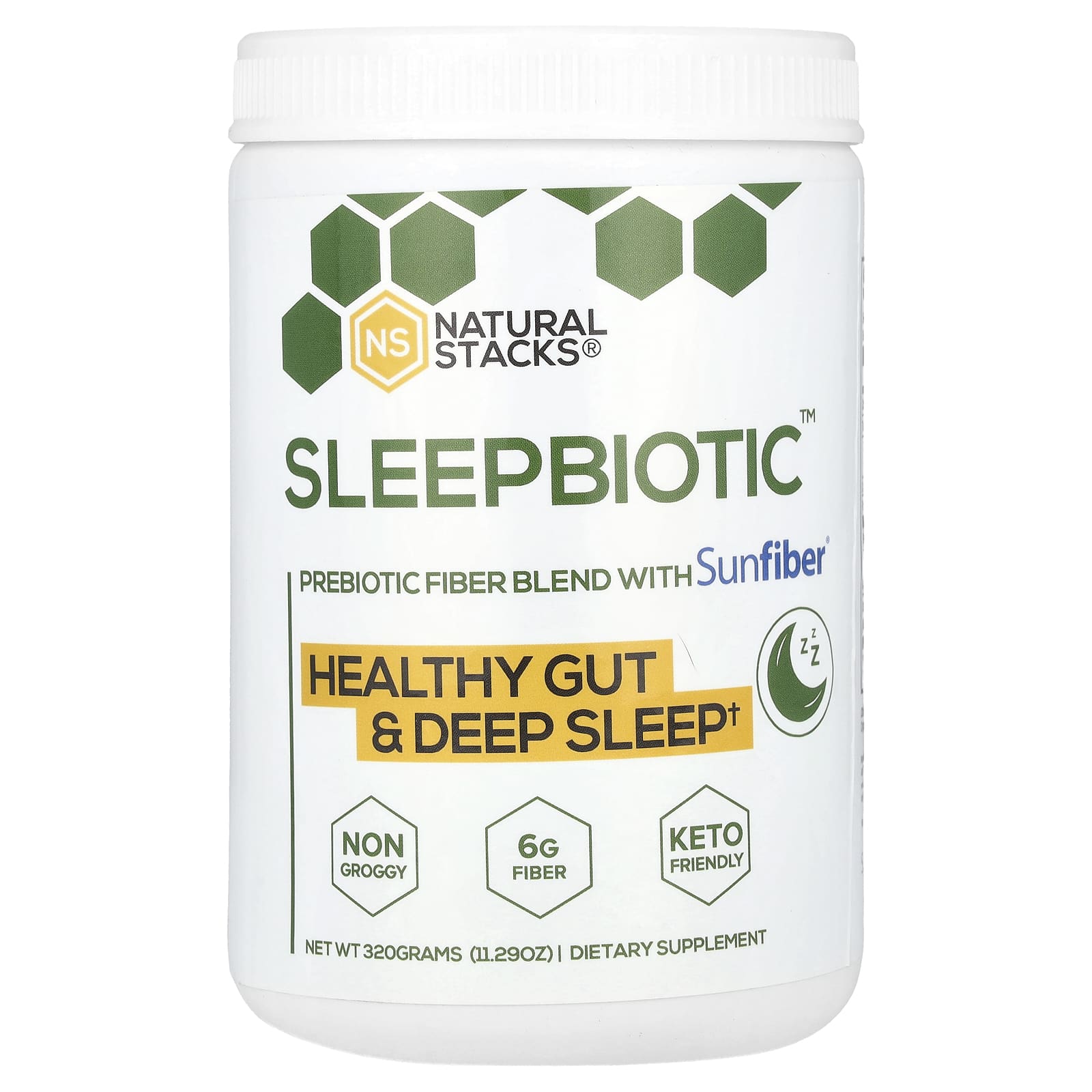 

Natural Stacks, Sleepbiotic™, 320g(11.29oz)