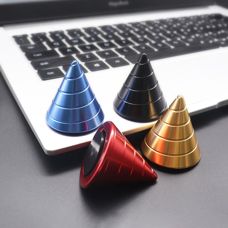 Metal Gyroscope Table Toys Adult Decompression Table Games Adhd Finger Spinner To Alleviate Anxiety Christmas Gift Ofice Pendant