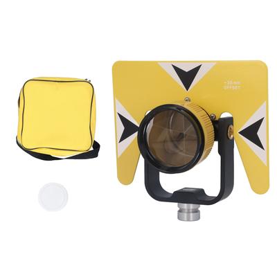 Prisma de topografia amarelo, equipamento de topografia com bolsa de armazenamento para SOKKIA 58 pol. X