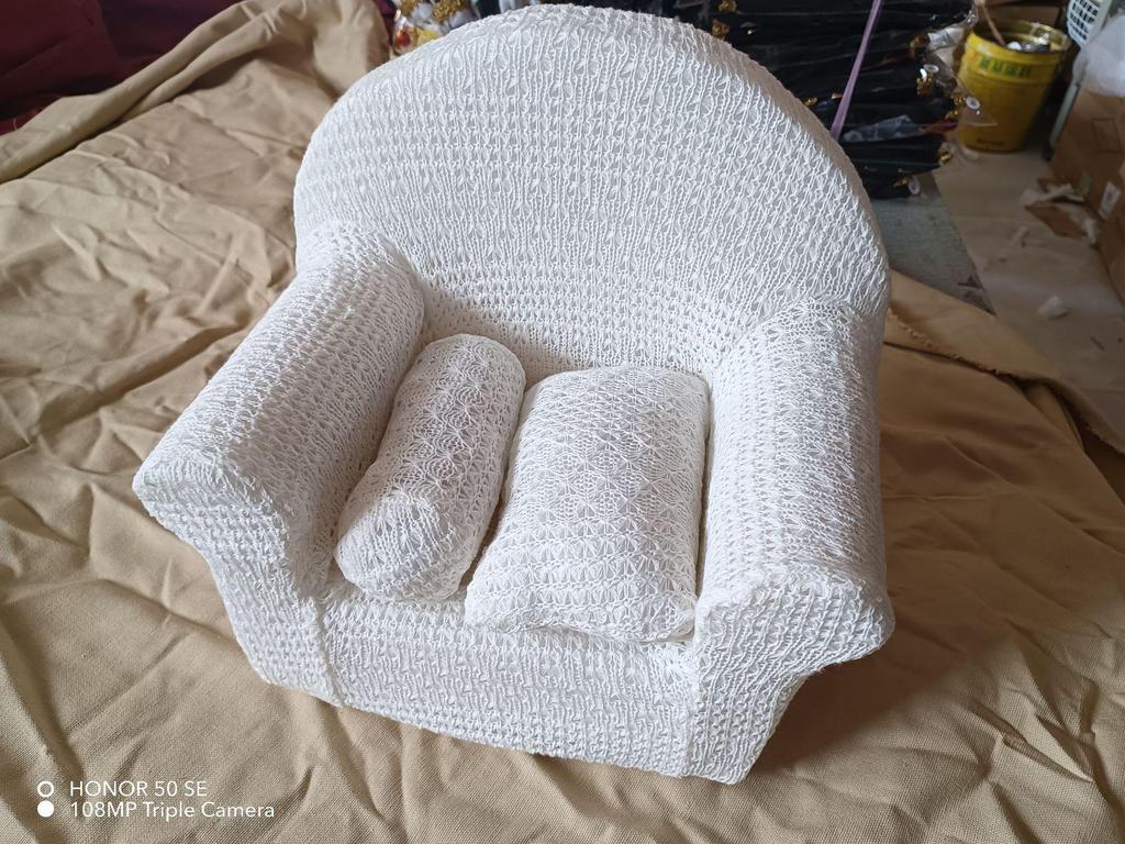 2023 Newborn Photography Prop: Baby Seat Sofa for Hundred Days & Full Moon Photos
