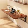 Wall Mounted Folding Desk Modern Wooden Side Table Luxury Simple Desks Minimalist Multifunctional Bedroom Tables Home Furniture