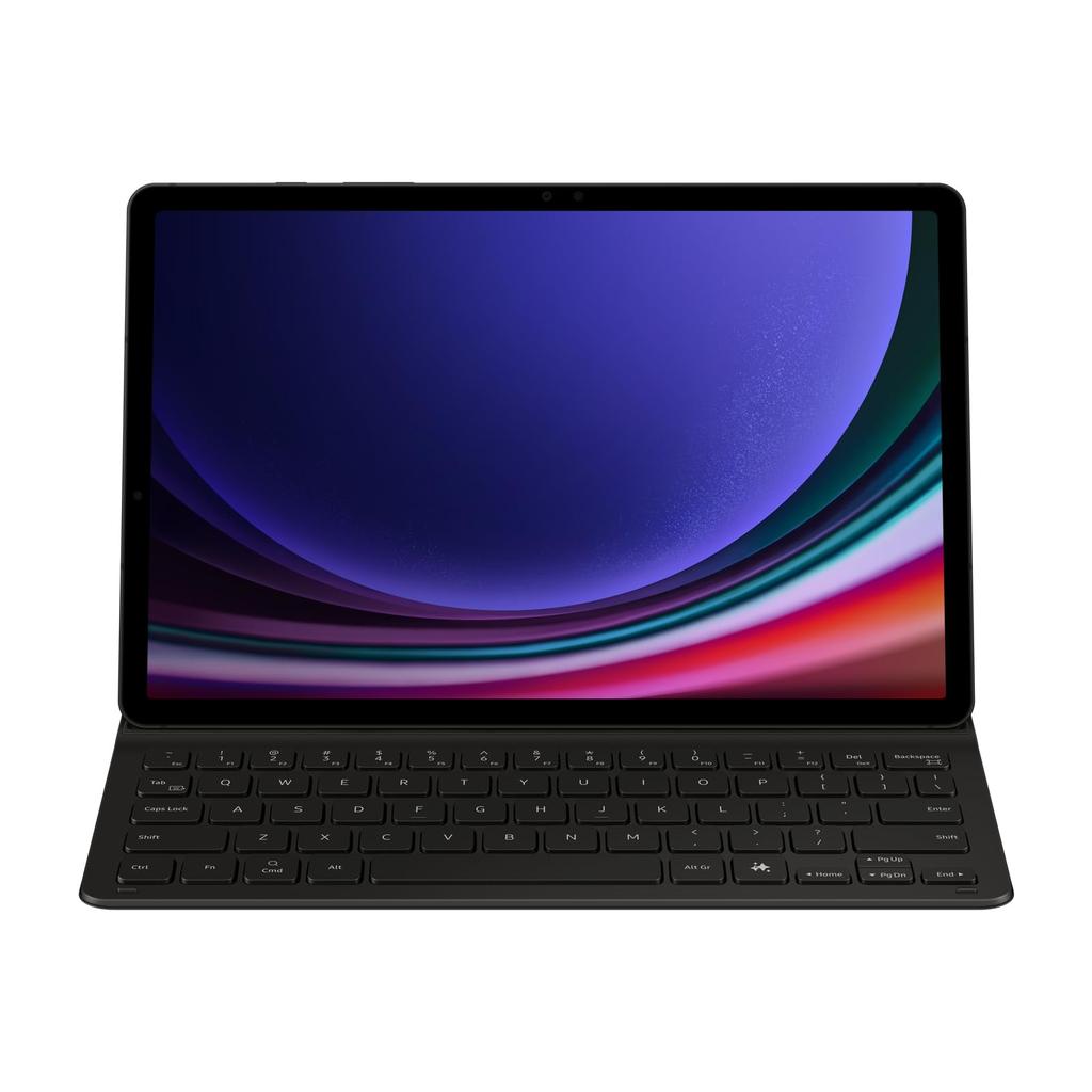 Galaxy Tab S10 Tab S10 Tab and Tab S9 FE Book Cover Keyboard Slim AI Key Black Tablet Cover with Keyboard Genuine Samsung Released in 2024 Lite, FE,