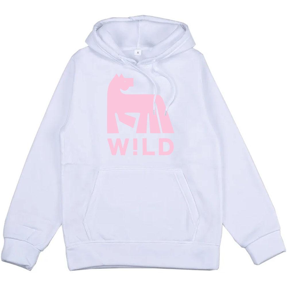 W!LD Album Grafik Kapuzenpullover Russ Sänger Lustiger Cartoon Print Sweatshirts Fleece Locker Unisex Streetwear Herren Damen Kleidung Grunge