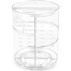 Makeup Organizer 360 Rotating Adjustable Cosmetic Display Stand - HAOPYOU - Transparent