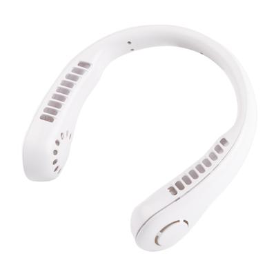 USB Neck Fan 3 Levels Low Noise Rechargeable Bladeless Long Battery Life Portable Neck Fan for Shopping Travelling