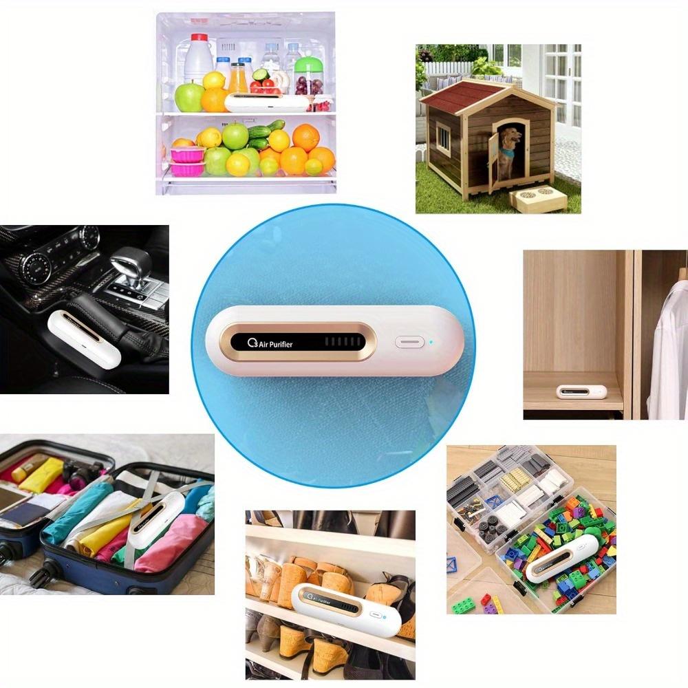 1pc Mini USB Refrigerator Purifier,Portable Rechargeable Refrigerator Purifier Reusable,Refrigerator Purifier, Suitable for Refrigerators,Cars,Closets