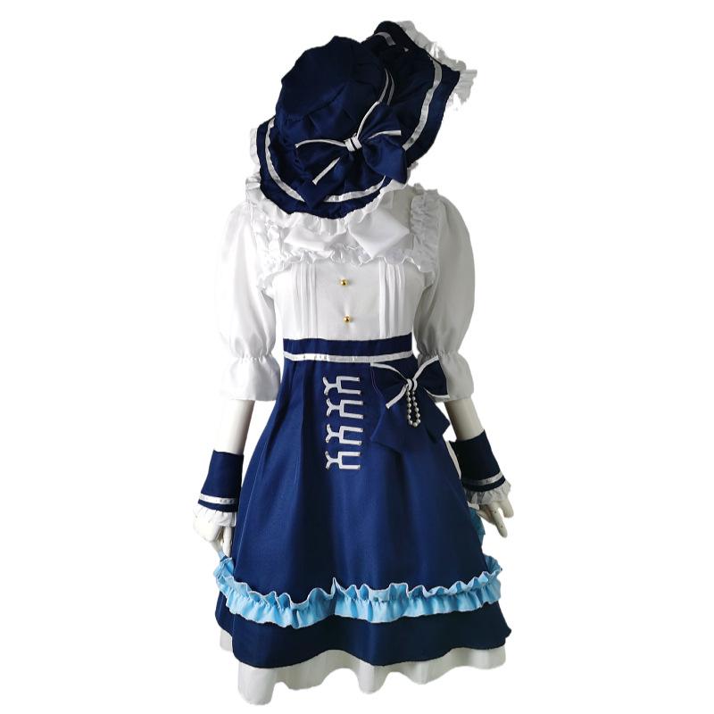 Anime Identity V Gardener Cosplay Uniform - Lan Gui Jing Meng Game Lolita JK Outfit