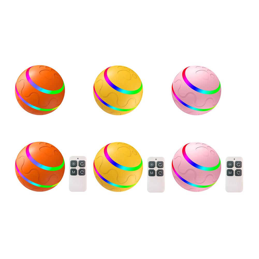 Smart Cat Toys Luminous Waterproof Kitten Ball Toys for All Pet Interactive Game