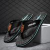 Sommer neue Flip-Flops Herren rutschfest Oberbekleidung eva Strand coole Hausschuhe lässige Sandalen Herren