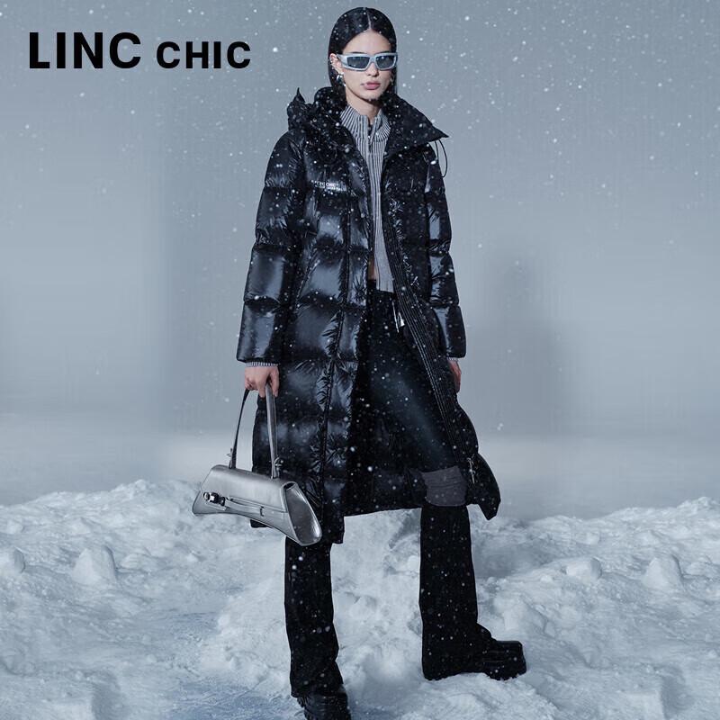 Jinyujie Women's Long 90% Goose Down Puffer Jacket