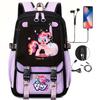Knapsacks 3Pcs Set My Little Pony School Tote Meal Bag Pencil Pouch Female's Back To School Gift Mochila Teens Trip Bags