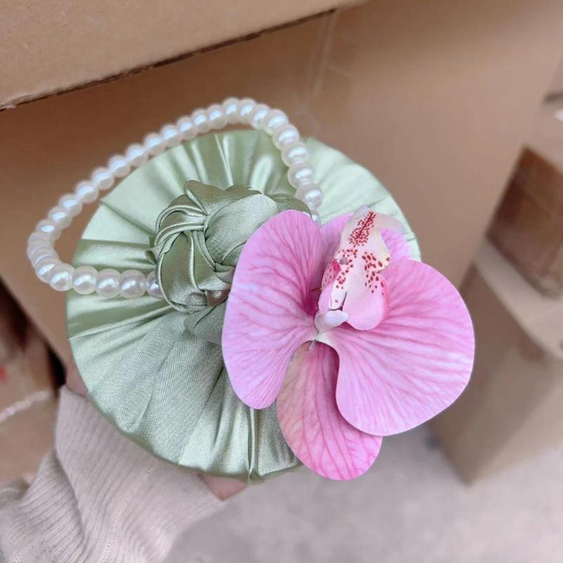 

Тканевая сумка-узел из атласного шелка цвета орхидеи, сумочка, подарочная коробка для украшений, свадебный пакет для конфет