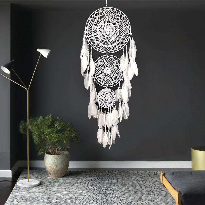 Concentric Circle Hook Flower Dreamcatcher Wedding Scene Decoration Dreamcatcher Hanging Decoration Homestay Hanging Decoration