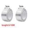 5/10Meters Air Conditioning Pipe Wrapping Tape Sun-proof Waterproof Fiberglass Aluminum Foil Tapes Heat-insulating