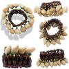 Handmade Nuts Shell Bracelet Handbell for Djembe African Drum Conga Percussion Accessories