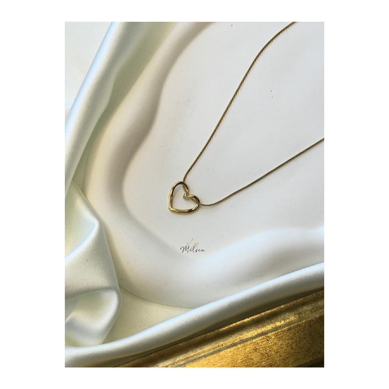 

Heart Knot Steel Necklace #1 120-100 золотой