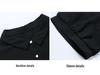Hepburn-Style Black Chiffon Shirt Dress - Slimming Waist, Elegant Long Skirt for Women